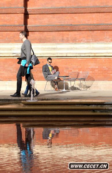 黃曉明倫敦時(shí)尚之旅