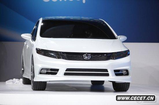 思域概念車(chē)北美車(chē)展公布 2012年換代上市