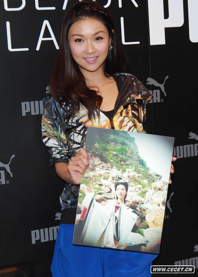 薛凱琪擔任嘉賓模特