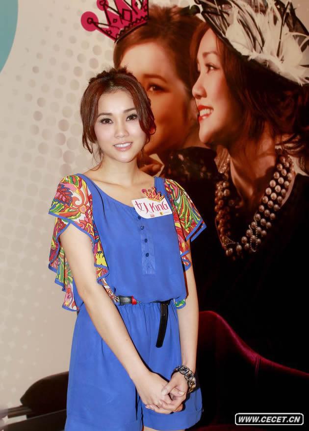 謝安琪為女性節目錄影