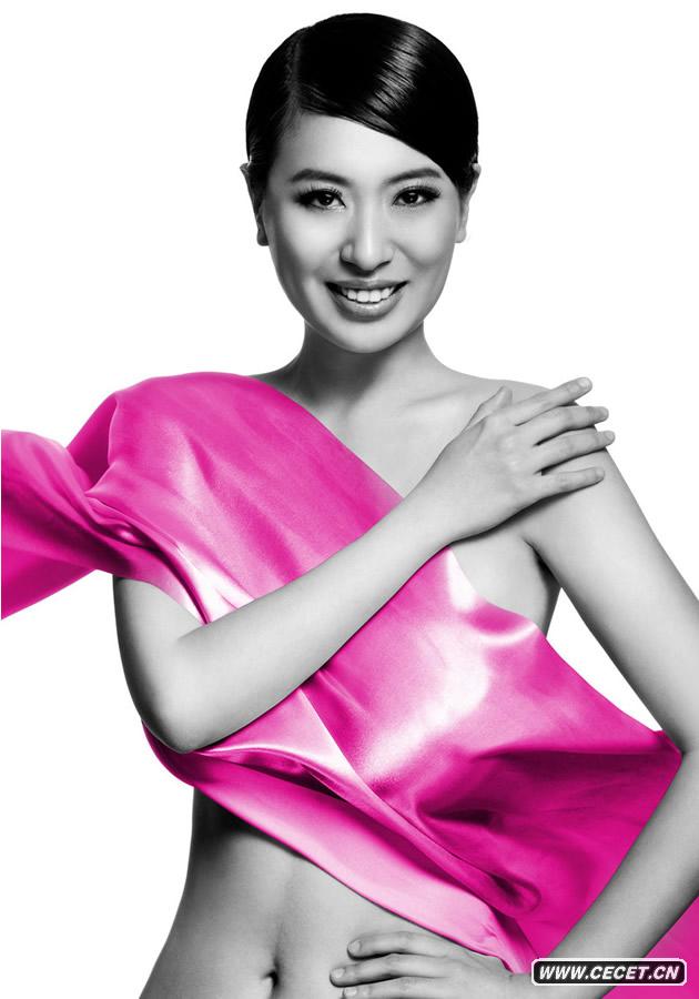 趙銘全裸出鏡加盟粉紅絲帶