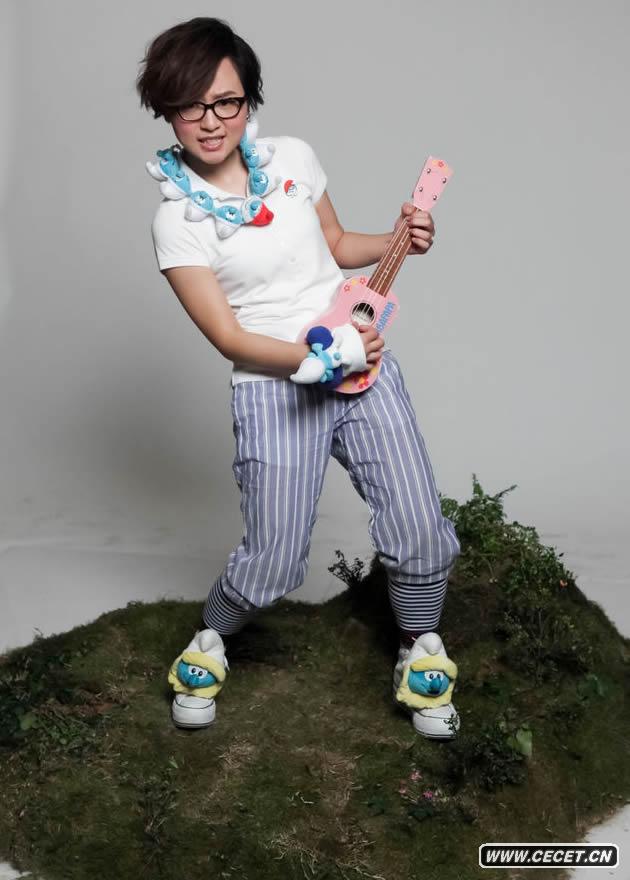 周筆暢受邀拍攝廣告