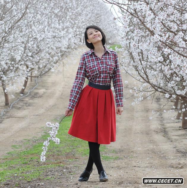 高圓圓好萊塢體驗農莊生活