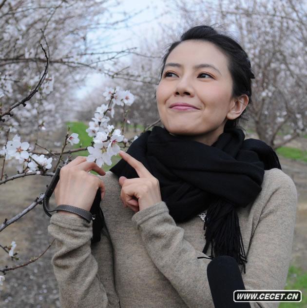 高圓圓好萊塢體驗農莊生活