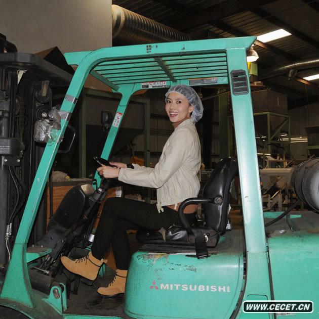 高圓圓好萊塢體驗農莊生活