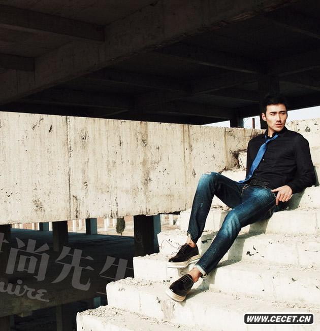 胡兵牛仔系列大片曝光