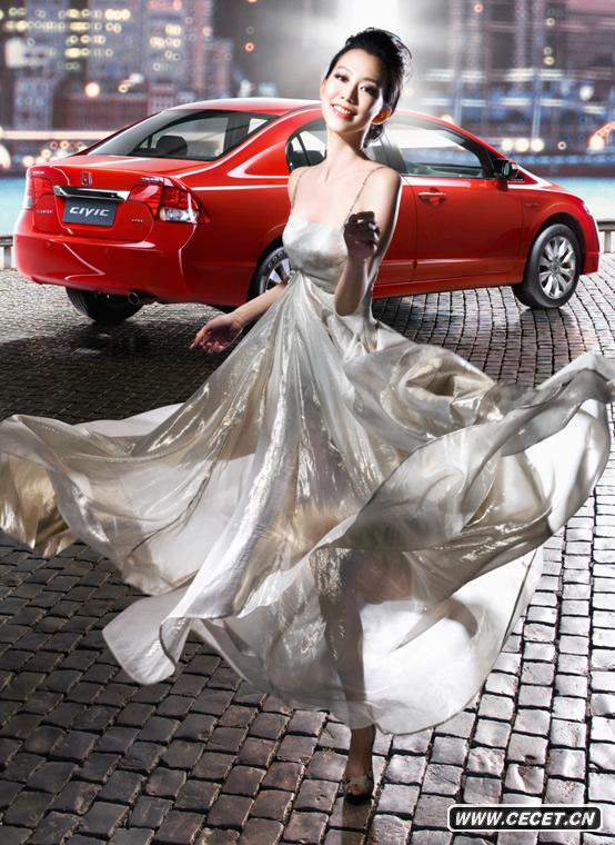 吳辰君演繹汽車(chē)主題大片