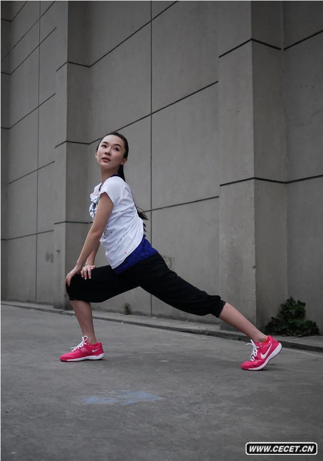 霍思燕拍運動(dòng)寫(xiě)真