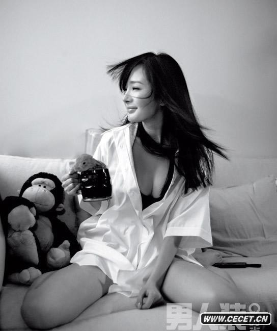 楊冪登《男人裝》封面