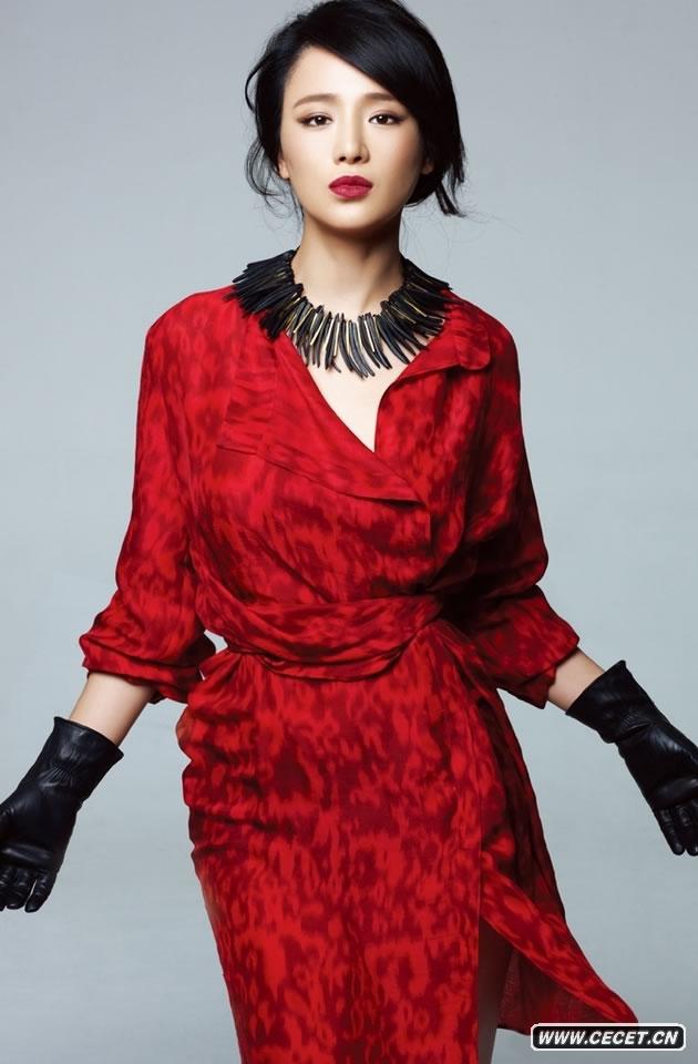 周顯欣最新春裝大片曝光