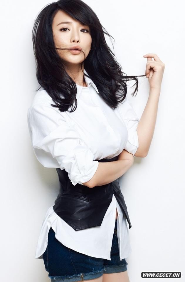 周顯欣最新春裝大片曝光