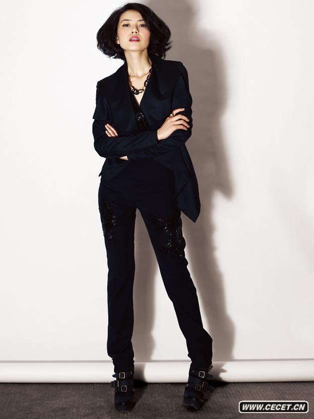 高圓圓拍時(shí)尚大片