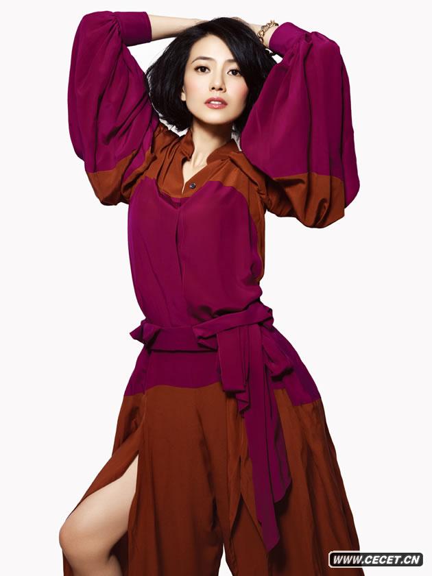 高圓圓拍時(shí)尚大片