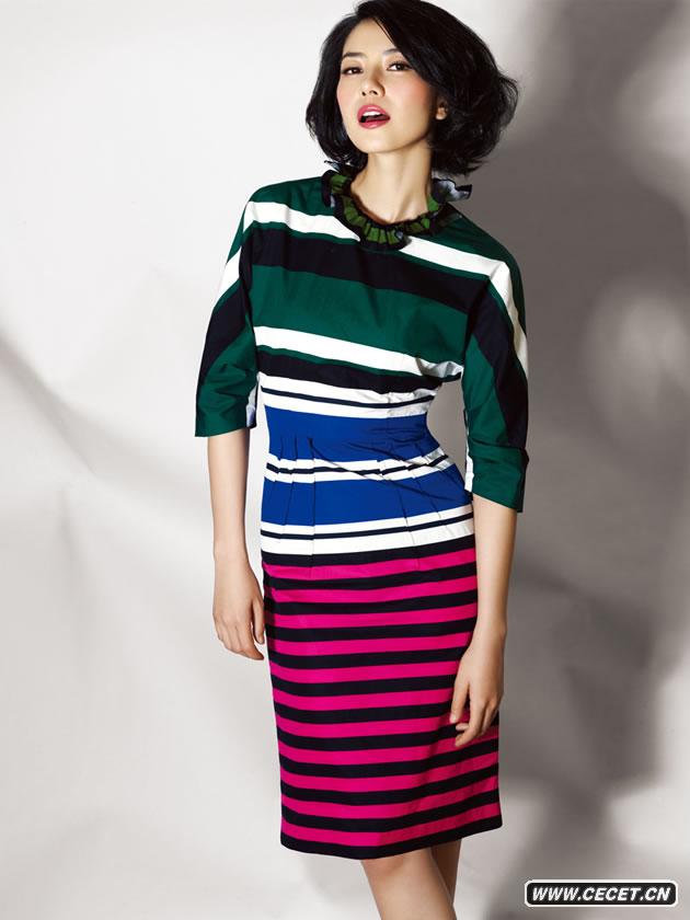 高圓圓拍時(shí)尚大片