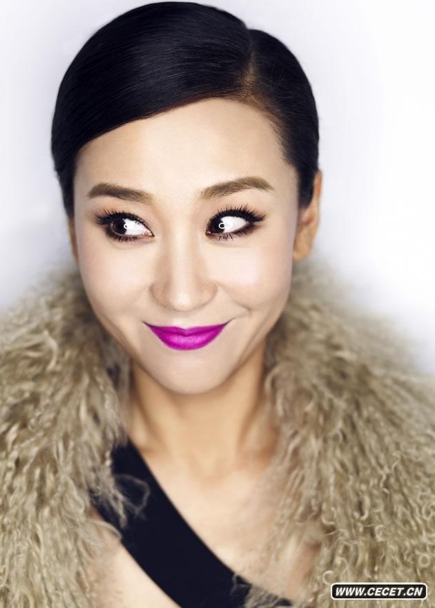 苗圃拍攝時(shí)尚雜志封面大片