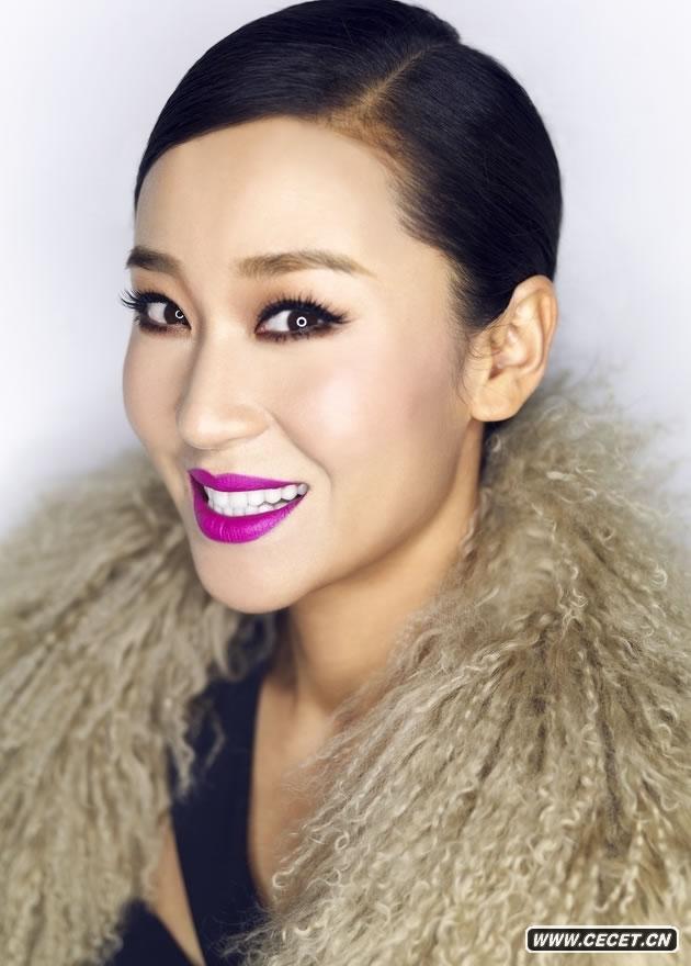 苗圃拍攝時(shí)尚雜志封面大片