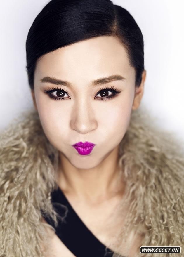 苗圃拍攝時(shí)尚雜志封面大片