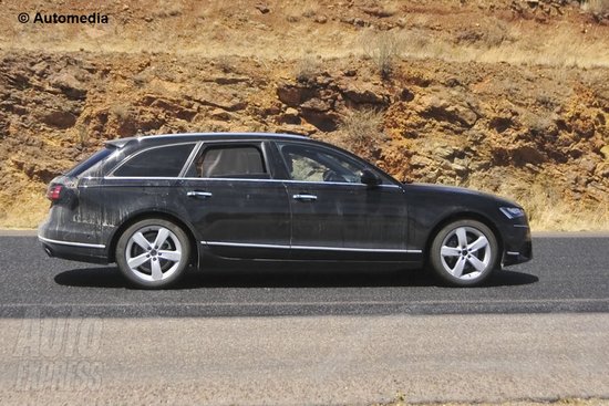 秋天發(fā)布 曝奧迪A6新一代旅行車(chē)低偽諜照