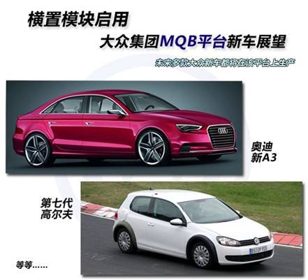 橫置模塊啟用 大眾集團MQB平臺新車(chē)展望