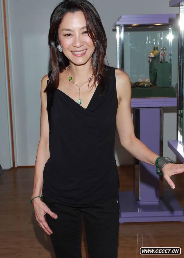 楊紫瓊出席佩戴價(jià)值75000美元的頸鏈出席某活動(dòng)