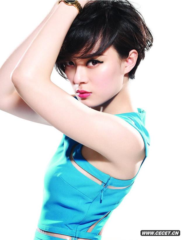 孫儷為時(shí)尚雜志《嘉人》拍攝一組封面大片曝光