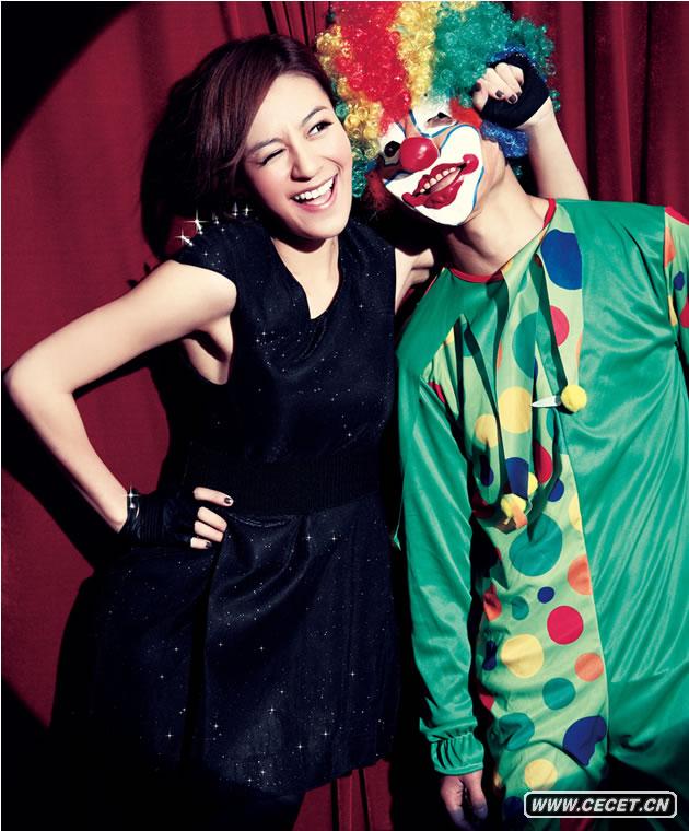 江若琳為《第五頻道》雜志拍攝主題為“當舞之年”的系列大片