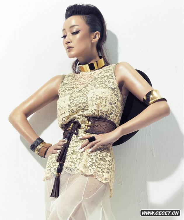 知性美女趙子琪一改往日清新淡雅風(fēng)格為bazaar展現誘惑迷人美