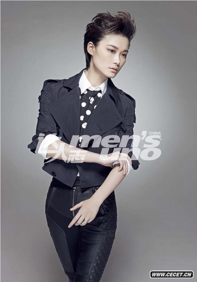 李宇春受邀為頂級男裝雜志《達人志Men’s Uno》拍攝了六月刊時(shí)裝大片