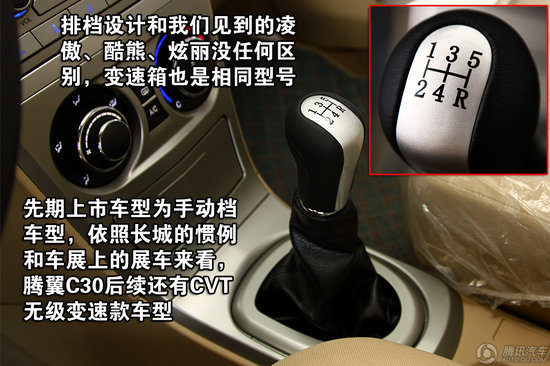 長(cháng)城騰翼C30舒適型 重點(diǎn)圖解