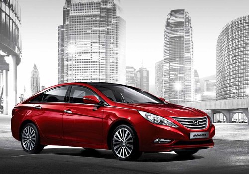 2012款現代索納塔海外首發(fā) 外觀(guān)稍有變化