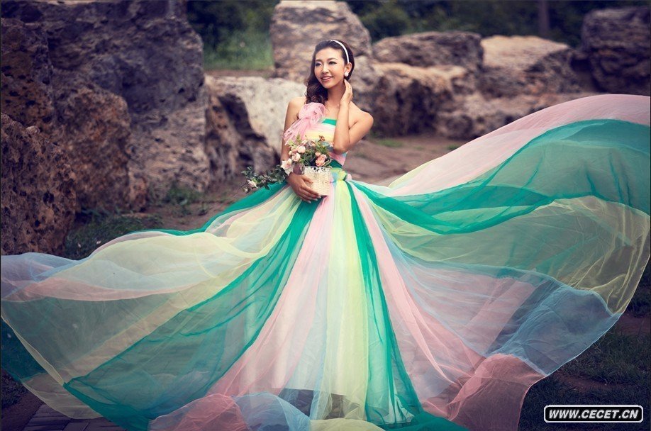 圖為冠軍王欣的參賽圖片