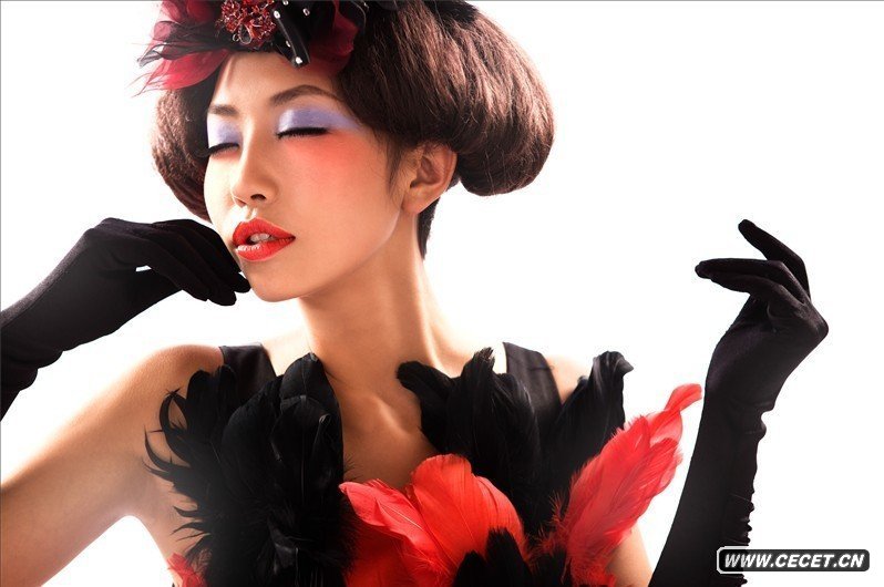 圖為冠軍王欣的參賽圖片