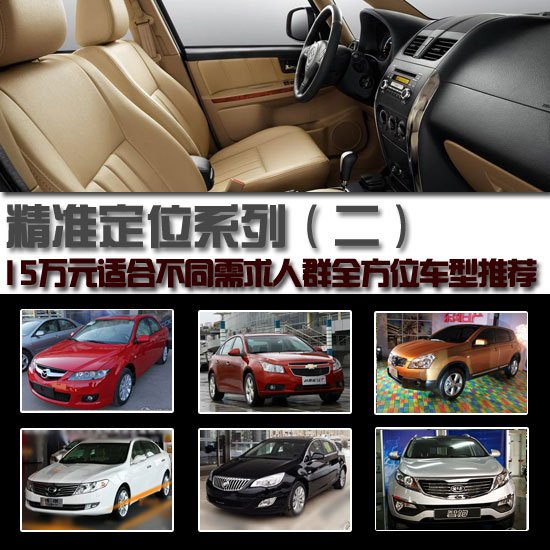 15萬(wàn)元適合不同需求人群全方位車(chē)型推薦
