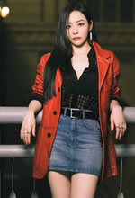 張靚穎“靚”麗明艷熱