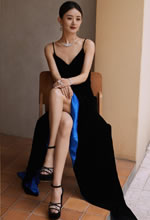 趙麗穎沁韻優(yōu)雅如墨色