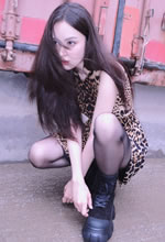 娜扎豹紋復古風(fēng)