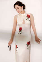 娜扎中式旗袍演繹古典